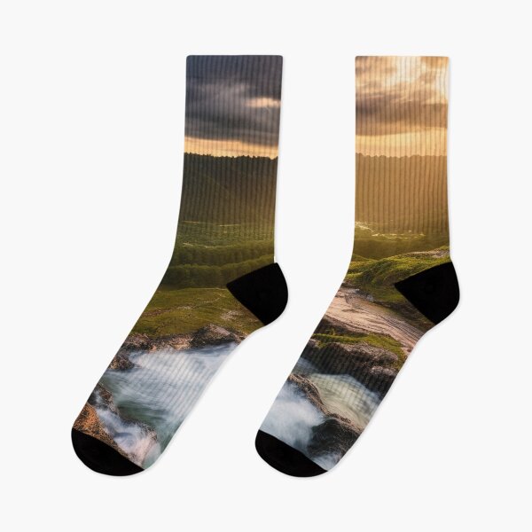 Item preview, Top of the waterfall forest landscape view designed and sold by RK - Shop.