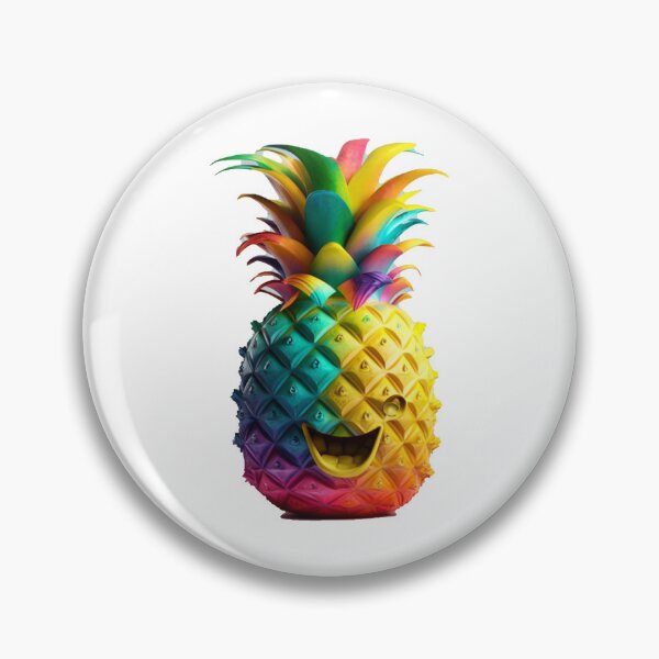 Item preview, Smiling colorful Ananas designed and sold by GeekLabz.