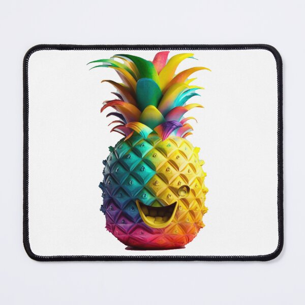 Item preview, Smiling colorful Ananas designed and sold by GeekLabz.