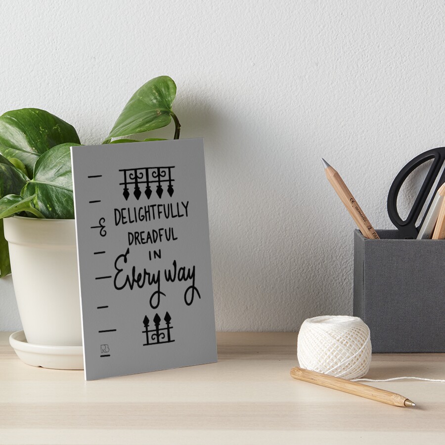 Item preview, Art Board Print designed and sold by RooBooCo.