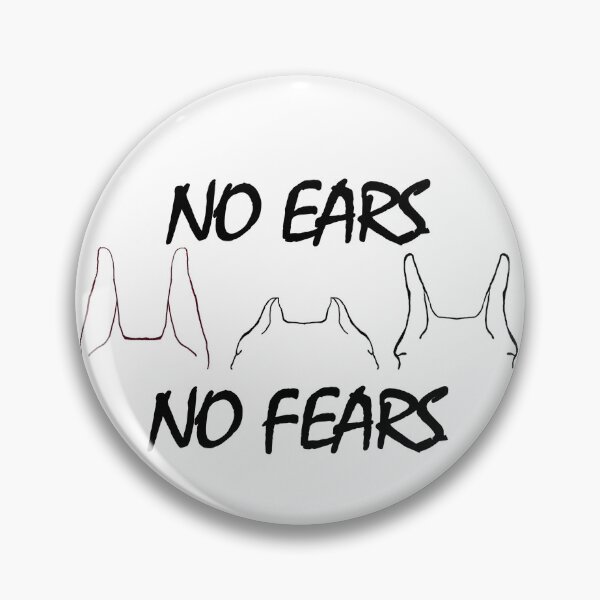 Item preview, No Ears No Fears designed and sold by DoberPitDesigns.