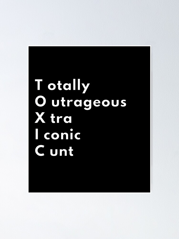 Thumbnail 1 of 3, Poster, Toxic designed and sold by RolikaPod.