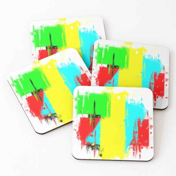 Item preview, COLORS. Abstract painting art designed and sold by GersonArts.