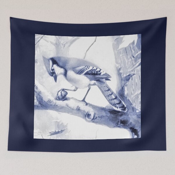 Item preview, Blue Jay on Branch designed and sold by Wabojeg.