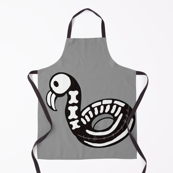 Item preview, Skeleton Flamingo Floatie designed and sold by RooBooCo.
