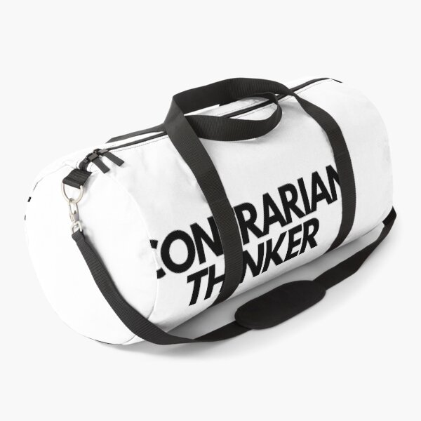 Item preview, Contrarian Thinker Black on White Innovative, Independent, Counter-Cultural, Non-Conformist designed and sold by EmprendeHoy.