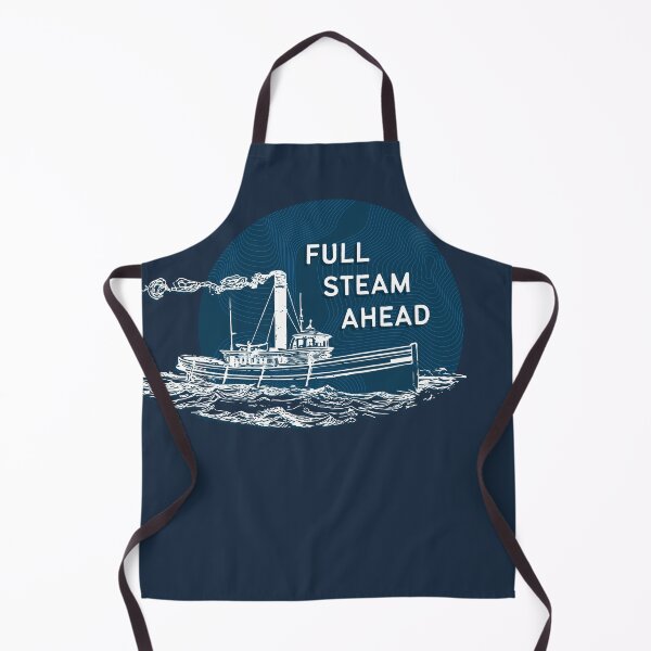 Item preview, Full Steam Ahead - Blue Ocean designed and sold by Birdbrook Academy.