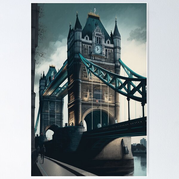Item preview, London - Tower Bridge designed and sold by AB9-Designs.