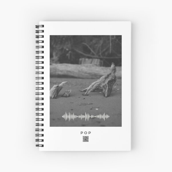 Pop Playlist Spiral Notebook