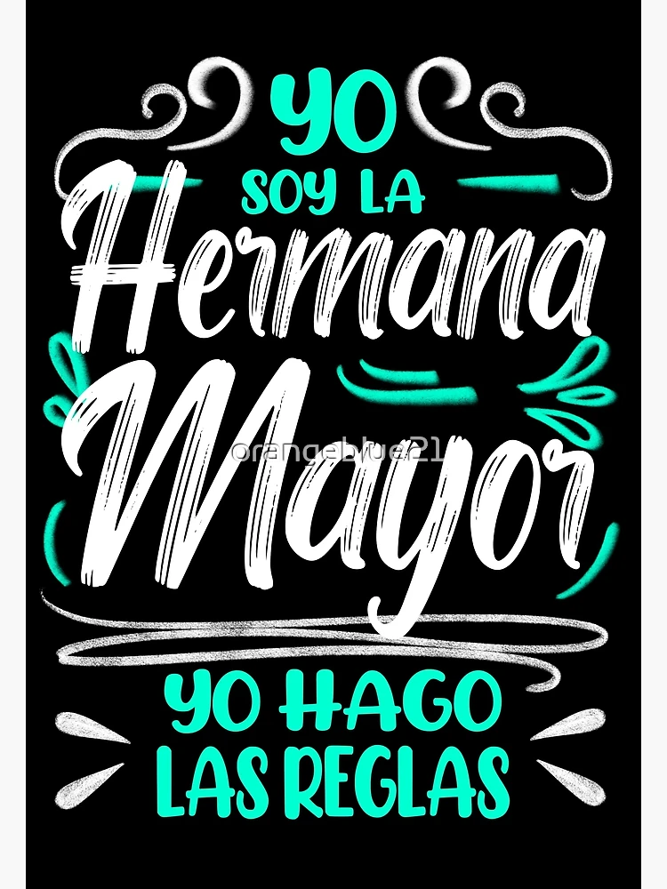 Hermana Mayor - Pink Grunge Design - Hermana Mayor - Sticker