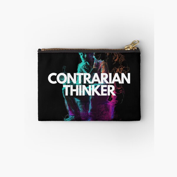 Item preview, Contrarian Thinker White on Black chaotic, Analog Horror, drawing, full body shot, untextured, Contrasty, blotchy colors, Dreamy, Beautiful lighting, Highly detailed designed and sold by EmprendeHoy.