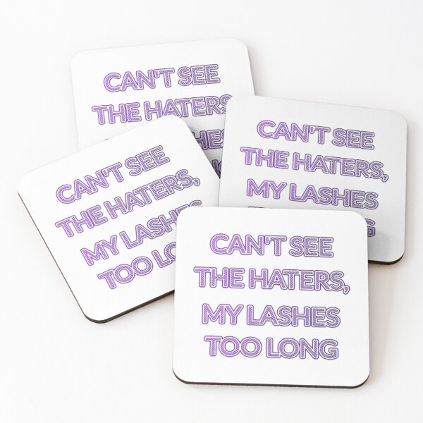 Item preview, Cant see the haters my lashes too long designed and sold by style4u ⭐⭐⭐⭐⭐(17K).