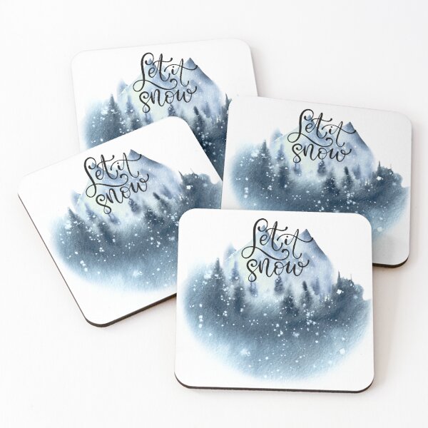 Item preview, Let it snow mountain lovers designed and sold by courtney petersen.