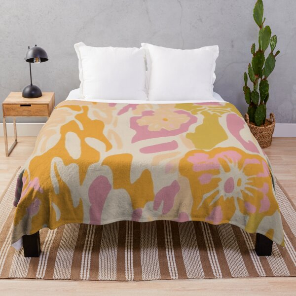 Item preview, Flower Garden Abstract Pattern Earthy Colors designed and sold by trajeado14.