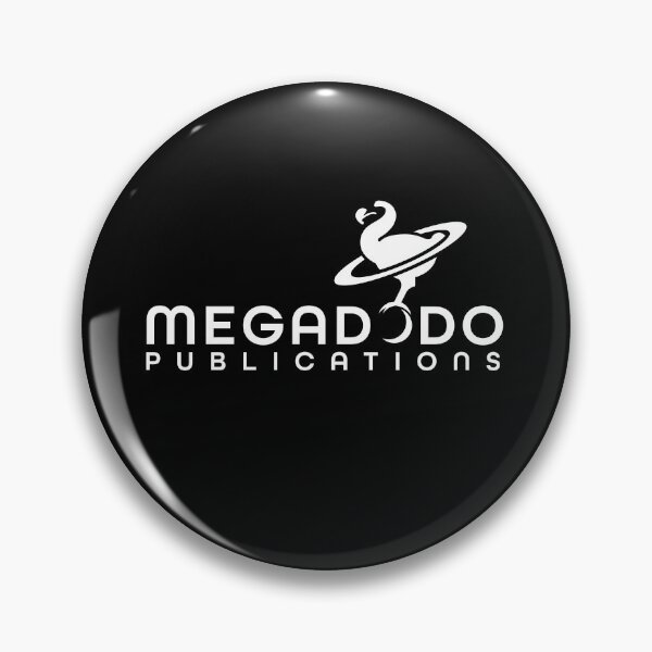 Item preview, Megadodo Publications (White Logo) designed and sold by hatsharpener.