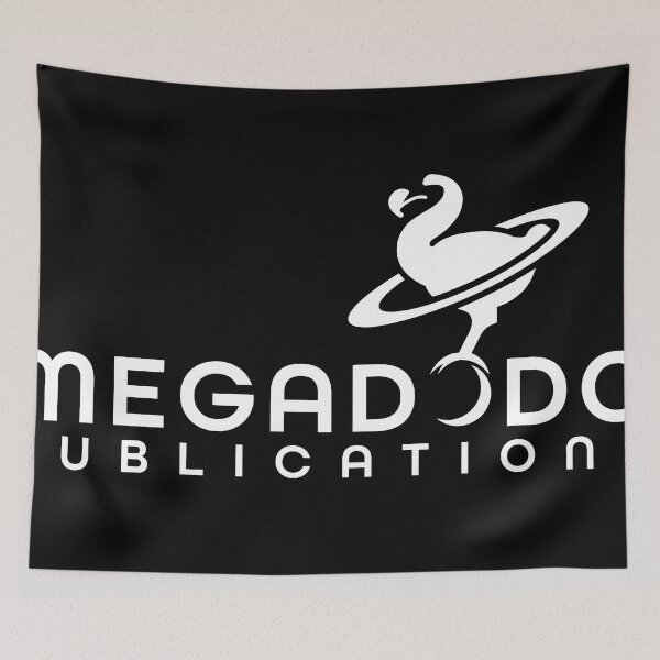 Item preview, Megadodo Publications (White Logo) designed and sold by hatsharpener.