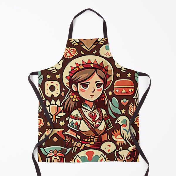 Item preview, Anime Southwestern Pattern Digital Painting designed and sold by CodeAndColors.