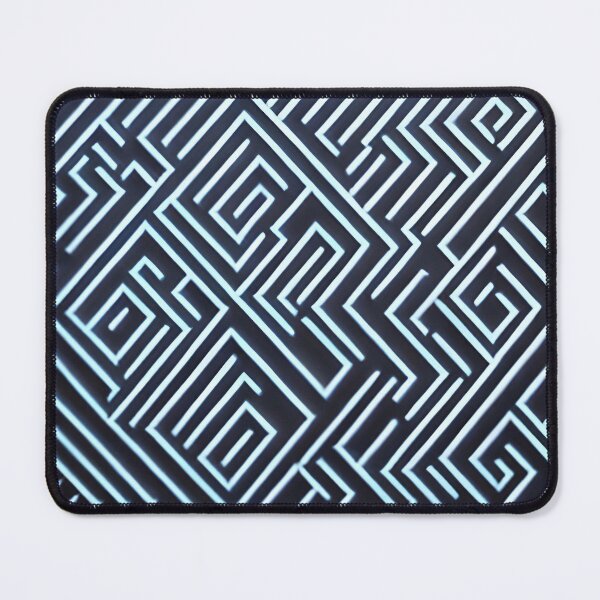 Item preview, Light Blue Neon Labyrinth designed and sold by Petter01.
