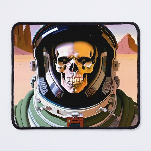 Item preview, Retro Horror Astronaut Skull 17 designed and sold by Benito Del Ray.