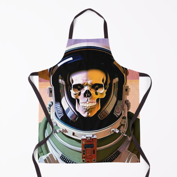 Item preview, Retro Horror Astronaut Skull 17 designed and sold by Benito Del Ray.