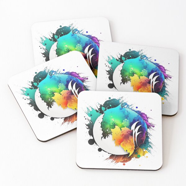 Item preview, planet earth design with colorful paints designed and sold by KaterynaKet.