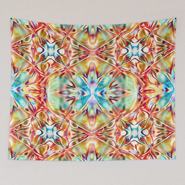Item preview, Extreme Delicate Energetic California Chic Pattern Digital Painting designed and sold by CodeAndColors.