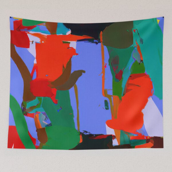 Item preview, 'Lorikeet' Design - Abstract Modern Art designed and sold by abstract-modern.