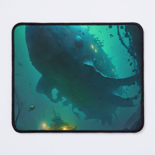 Item preview, Sunken Memories: A Digital Painting of a Shipwreck in the Deep Sea designed and sold by oanaunciuleanu.