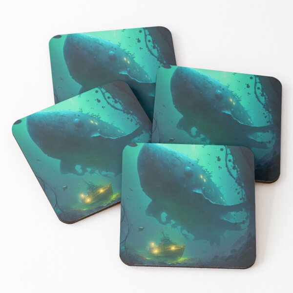 Item preview, Sunken Memories: A Digital Painting of a Shipwreck in the Deep Sea designed and sold by oanaunciuleanu.