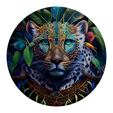 Artwork thumbnail, Colorful Tiger by GeekLabz