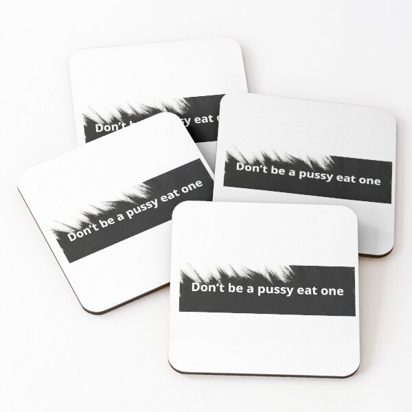 Item preview, Don’t be a pussy eat one Sticker! designed and sold by thewiki lock.
