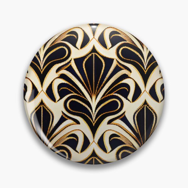 Item preview, Smooth Hollywood Regency Pattern Digital Painting designed and sold by CodeAndColors.