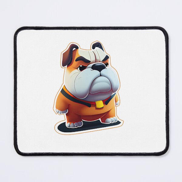 Item preview, Surfing Cartoon Bulldog designed and sold by Earth Celebration Designs.