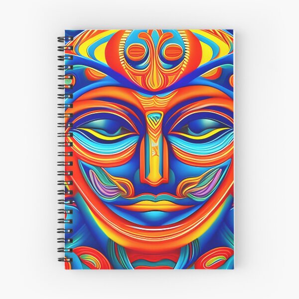 Item preview, New World Gods (4) - Mesoamerican Inspired Psychedelic Art designed and sold by TheThirdEye.