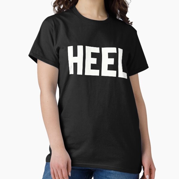 Item preview, Wrestling HEEL (Light letters for dark Tees) designed and sold by WrestlingFanUK.