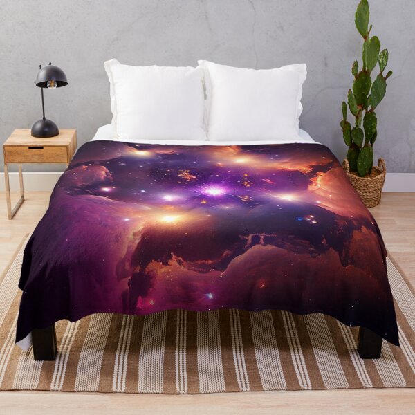 Aperçu de l'œuvre Bright Stars in Outer Space Digital Painting créée et vendue par CodeAndColors.