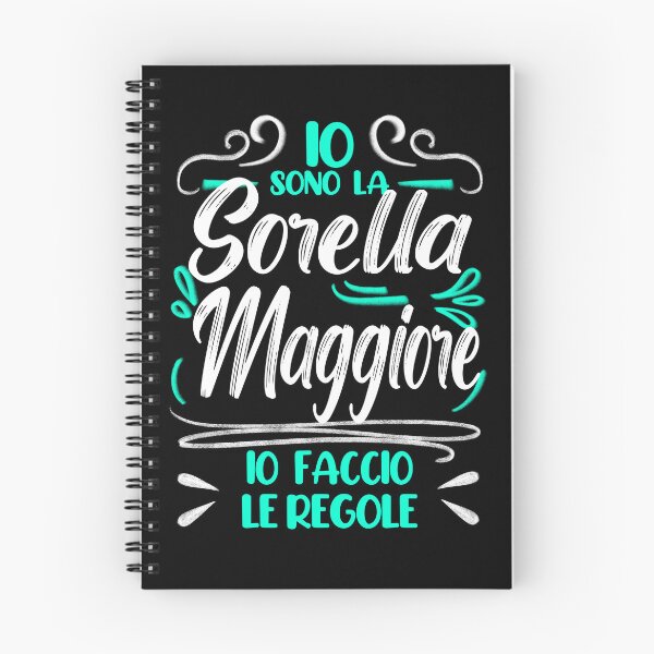 Item preview, Io Sono La Sorella Maggiore, Io Faccio le Regole, I'm the Oldest Sister designed and sold by orangeblue21.