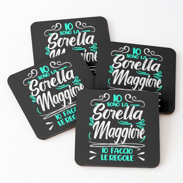 Item preview, Io Sono La Sorella Maggiore, Io Faccio le Regole, I'm the Oldest Sister designed and sold by orangeblue21.