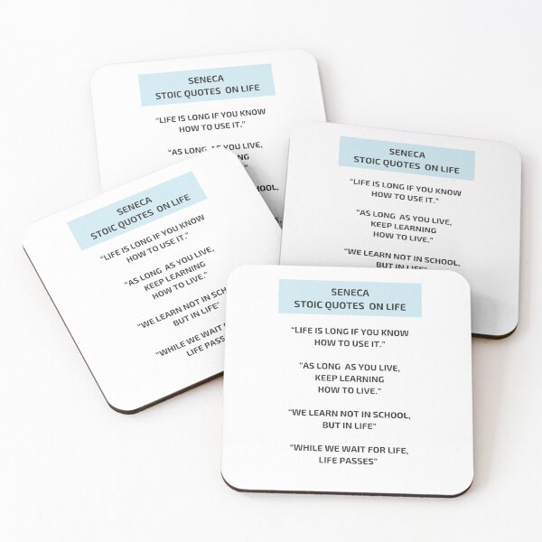 Item preview, Stoicism Quote  - SENECA QUOTES ON LIFE designed and sold by Inspirationmotivation.