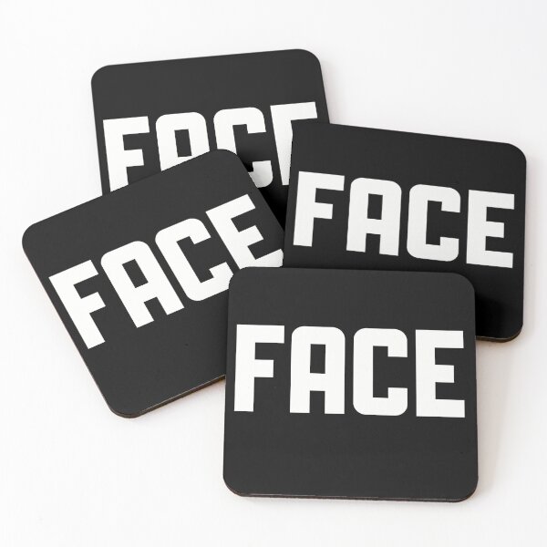 Item preview, Wrestling FACE (Light letters for dark Tees) designed and sold by WrestlingFanUK.