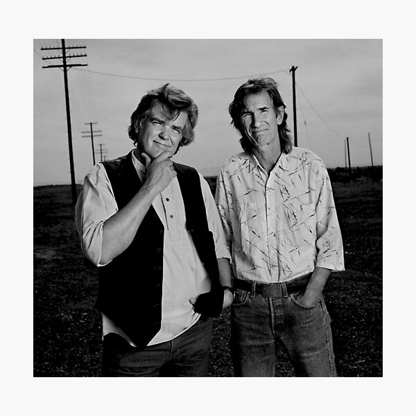 Guy and Townes Photographic Print