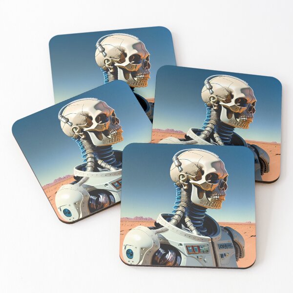 Item preview, Scifi Cyborg Skull Vibes 39 designed and sold by Benito Del Ray.