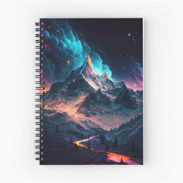 Item preview, Mountain art poster/print designed and sold by artyficial-.