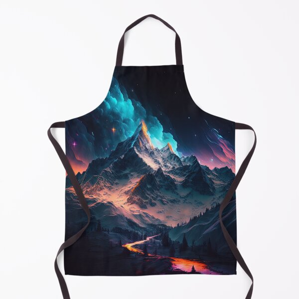 Item preview, Mountain art poster/print designed and sold by artyficial-.