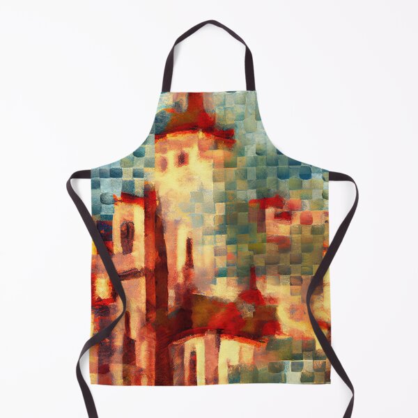 Item preview, Rough Crafty Impressionist European Pattern Digital Painting designed and sold by CodeAndColors.