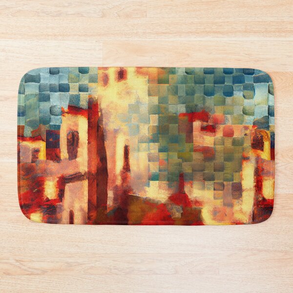 Item preview, Rough Crafty Impressionist European Pattern Digital Painting designed and sold by CodeAndColors.