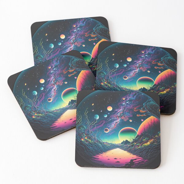 Item preview, Psychedelic Alien Landscape designed and sold by SeedDesign.