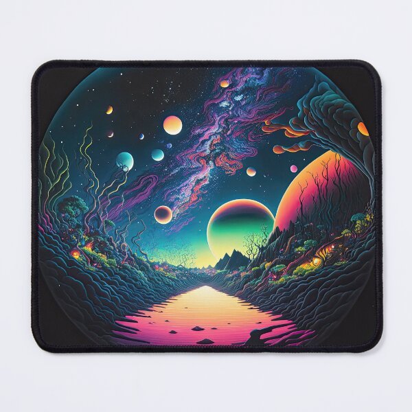 Item preview, Psychedelic Alien Landscape designed and sold by SeedDesign.