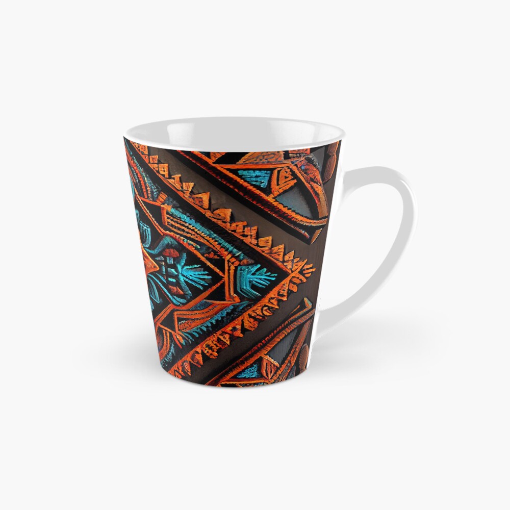 Vista previa del artículo con la obra «Taza cónica», diseñado y vendido por CodeAndColors.