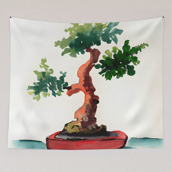 Item preview, Bonsai Tree Painting designed and sold by brandway.